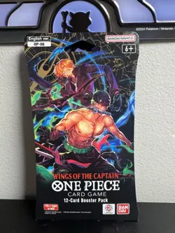 One Piece TCG - Wings of the Captain - Sleeved Booster Pack - English - Sealed - Image 2