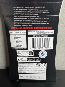 One Piece TCG - Wings of the Captain - Sleeved Booster Pack - English - Sealed - Image 5