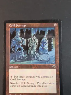 MTG - 1x Cold Storage - Tempest - MP - Vintage Artifact - Magic The Gathering - Image 5
