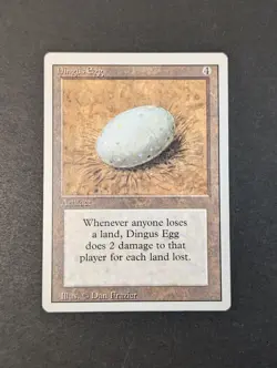 MTG -1x Dingus Egg - Revised (3rd) Edition - NM/LP Vintage Rare - Magic - Image 2