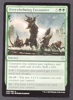 MTG - Overwhelming Encounter - Commander: Battle For Baldur's Gate - NM - Magic - Image 1