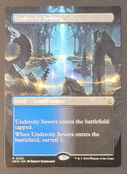 MTG - 1x Undercity Sewers - Murders at Karlov Manor - NM - Borderless - Magic - Image 1