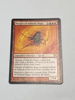 MTG - Myojin of Infinite Rage - Champions of Kamigawa - VLP - MTG - Magic - Red - Image 4