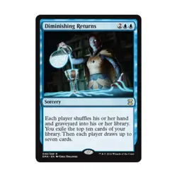 WOTC MTG Eternal Masters Diminishing Returns (R) (Foil) NM - Image 1