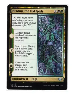 MTG - NM - Binding the Old Gods - Commander: Edge of Eternities 52 - Image 1