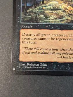 MTG - 1x Perish - The List: Tempest - NM - Black Magic The Gathering - Image 4