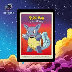 Carte Pokemon Carabaffe / Wartortle 08 Sticker Dunkin Boomer Ink - Image 1