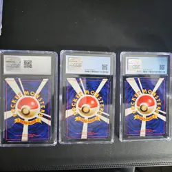 Pokemon CGC 9 LOT OF 3 JAPANESE NEO Premium file - Image 5
