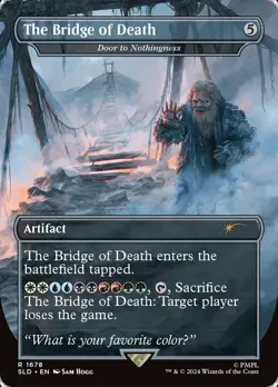 1x The Bridge of Death - Foil Light Play MTG Magic - Kid Icarus - - Image 1
