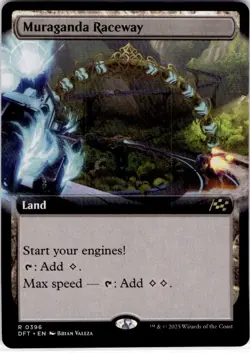 MTG Muraganda Raceway (0396) (Extended Art) Aetherdrift Rare #396 - Image 1