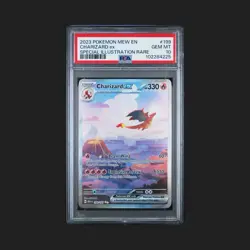 2023 POKEMON MEW EN-151 | SPECIAL ILLUSTRATION RARE | CHARIZARD EX 199/165 - Image 1