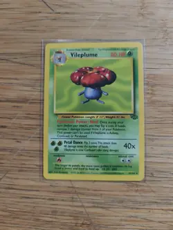 Vileplume Pokemon TCG 31/64 Jungle Set 1999 Vtg - Image 4