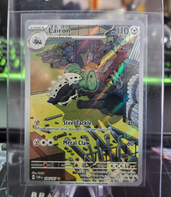 🛡✨ Lairon 2024 - Pokemon SV Twilight Masquerade #184/167 Illustration Rare NM - Image 1