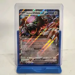 Bloodmoon Ursaluna ex 141/167 Twilight Masquerade Holo Double Rare Pokemon TCG - Image 3