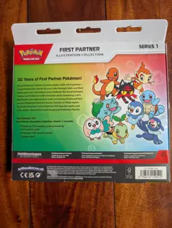 Pokemon TCG First Partner Illustration Collection Series 1 Promo Box English - Image 2