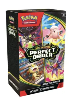Pokemon TCG - Mega Evolution - Perfect Order - Booster Bundle *FACTORY SEALED* - Image 1