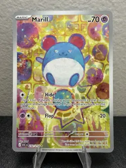 Pokemon Marill 232/217 ASC Illustration Rare Full Art English - Image 1
