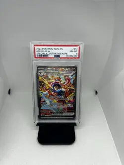 Pokemon TCG: Greninja ex SIR Holo 214/167 Sv06 Twilight Masquerade PSA 8 - Image 1