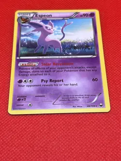 Pokemon TCG Espeon 48/108 Non-Holo Rare Black & White Dark Explorers - Image 2