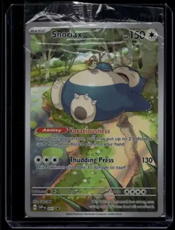 Pokemon TCG Snorlax 051 Scarlet & Violet 151 Promo Sealed NM E - Image 1