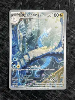 Pokemon TCG Dragonair 181/165 S&V: 151 Illustration Rare (English) - NM - Image 3