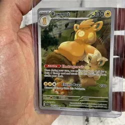 Pokemon Pawmot Illustration Rare SV01: Scarlet & Violet Base Set 209/198 NM TCG - Image 1