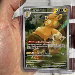 Pokemon Pawmot Illustration Rare SV01: Scarlet & Violet Base Set 209/198 NM TCG - Image 2