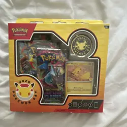 Pokemon TCG Pokemon Day 2026 Special Edition Box w/ Pikachu Promo & 3 Boosters - Image 1