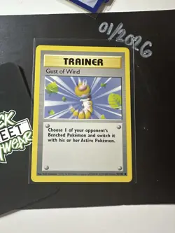 4th Print Edition, Gust 93/102, 1999-2000 Base Set, Pokemon TCG, WotC, NM - Image 3