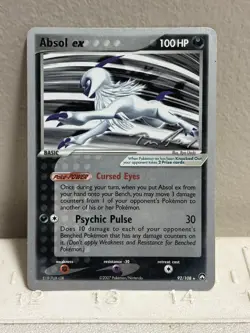 2007 Pokemon World Championships Absol ex 92/108 Pokemon TCG - Image 1