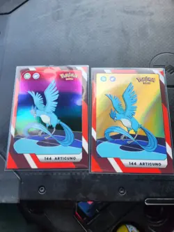 2025 Pokemon Full House Kanto Articuno 144 Rainbow And Gold Background. - Image 1
