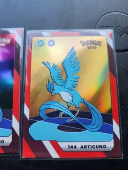 2025 Pokemon Full House Kanto Articuno 144 Rainbow And Gold Background. - Image 3