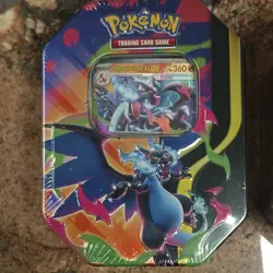Pokemon Mega Charizard X & Y EX Tin Pokemon TCG Multicolor Collectible - Image 3