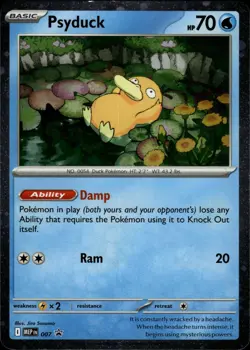 Psyduck - 007 - ME: Mega Evolution Promo Pokemon TCG NM Holo Foil - Image 1