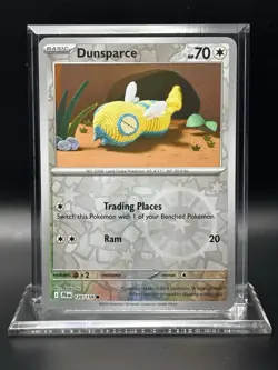 2025 Pokemon Journey Together - Dunsparce Reverse Holo No. 120/159 - Image 1