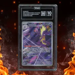 Pokemon Phantasmal Flames TOXTRICITY 103/094 Illustration Rare TAG 10 - Image 1