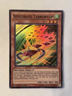 Yu-Gi-Oh! TCG Speedroid Terrortop High-Speed Riders HSRD-EN001 1st Edition… - Image 1