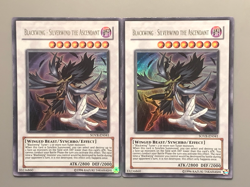 yugioh 2X Blackwing - Silverwind the Ascendant SOVR-EN041 Unl Ultra Near Mint - Image 3