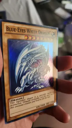 Yu-Gi-Oh! Blue-Eyes White Dragon DPKB-EN001 Super Rare Unlimited NM - Image 2