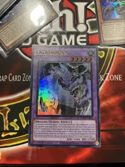 BLZD-EN082 Fata Dragna Ultra Rare 1st Edition YuGiOh - Image 1