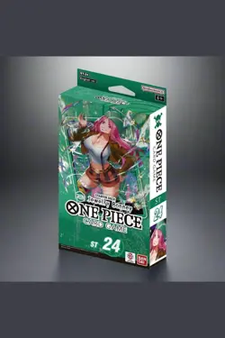 One Piece Card Game (Green) Jewelry Bonney [ST-24] Starter Deck - Image 1