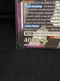 Union Arena TCG Sung Jinwoo - Solo Leveling - SR SLG-1-021 (ENG | NM) - Image 4
