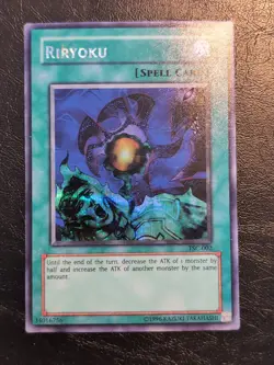 Yu-Gi-Oh! PRISMATIC SECRET RARE HOLO CARD RIRYOKU TSC-002 VLP - Image 1