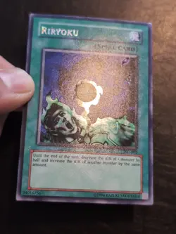 Yu-Gi-Oh! PRISMATIC SECRET RARE HOLO CARD RIRYOKU TSC-002 VLP - Image 2