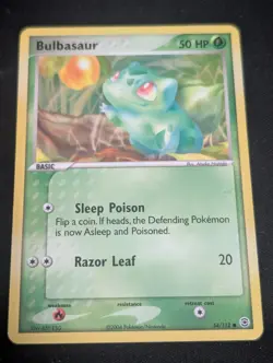 Bulbasaur 54/112 FireRed & LeafGreen - Regular Pokemon Card - Image 1