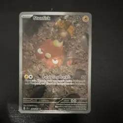 Pokemon Stunfisk 202/191 Sv08 Surging Sparks Holo 110 HP English Card - Image 2