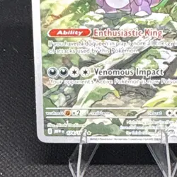 Pokemon Nidoking Illustration Rare Holo Card 174/165 Scarlet & Violet 151 170 HP - Image 5