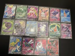 Pokemon TCG Full Art Lot 16 Cards all Near Mint - Image 1