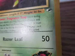 ERIKA'S VICTREEBEL POKEMON CARD 26/132 GYM HEROES NON HOLO MP HP DMG - Image 3