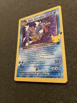 Dark Gyarados 8/82 - Celebrations: Classic Collection Holo M-NM POKEMON CARD - Image 3
